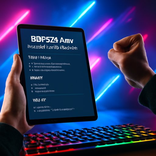 BDT222 article guide page on tablet